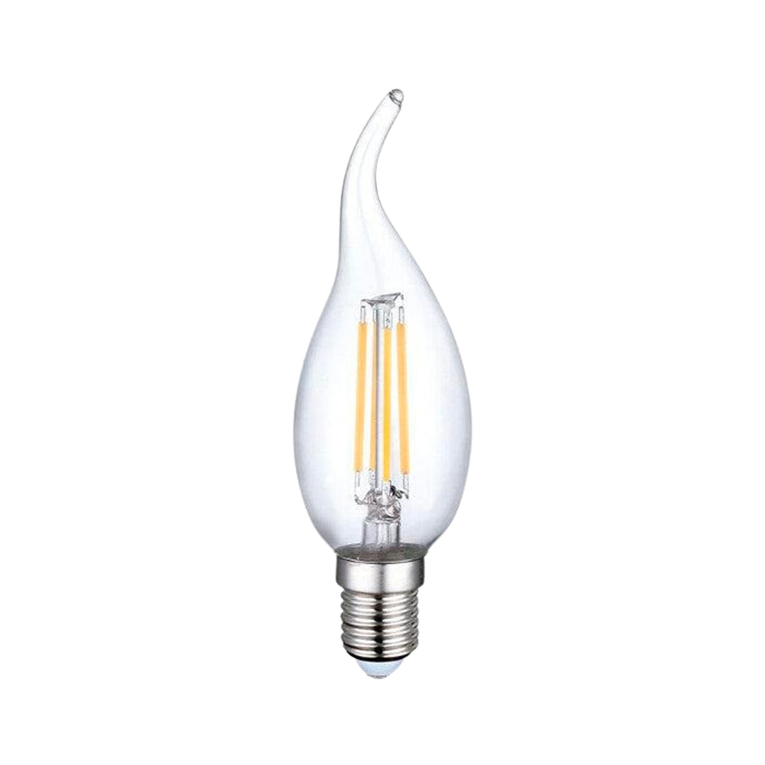 Warm White (3000K) LED – Flicker-Free 4 Watt Dimmable E14 Candle Bulb (New) - Designer Chandelier Australia