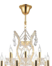 Maria Theresa Crystal Chandelier Grande 19 Light - GOLD