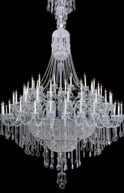 Bohemian Prague 122 Light Crystal Chandelier - CHROME