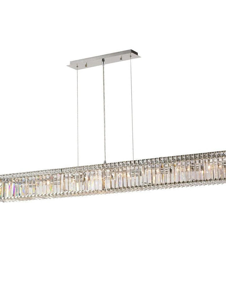 Modular Bar Chandelier - Length 150cm Bar Chandelier - Chrome
