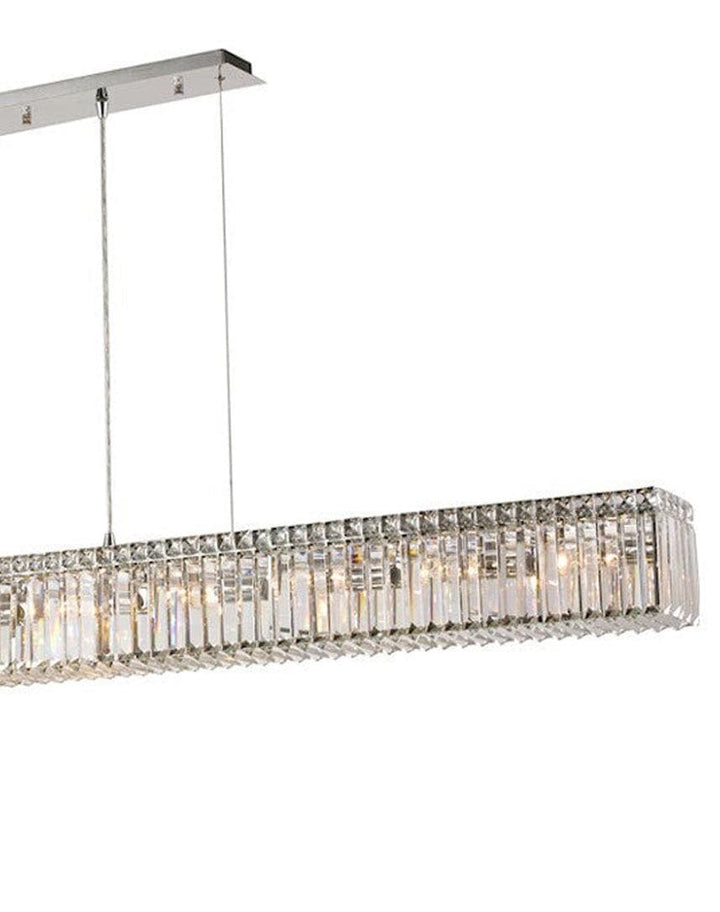 Modular Bar Chandelier - Length 150cm Bar Chandelier - Chrome