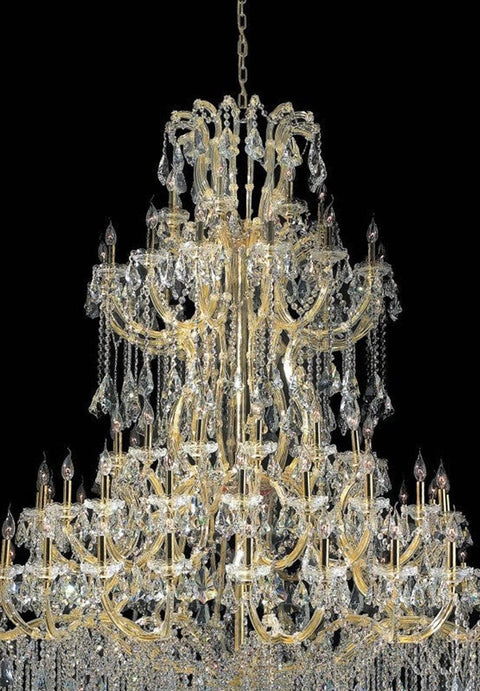 Maria Theresa Crystal Chandelier Grande 84 Light- GOLD