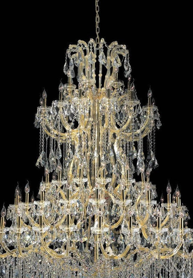 Maria Theresa Crystal Chandelier Grande 84 Light- GOLD