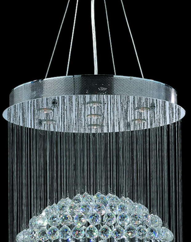 Full Ball LED Crystal Chandelier - Width:60 Height:90cm