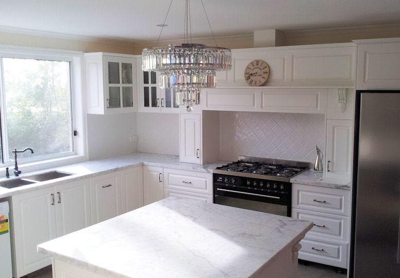 Modular 3 Tier Crystal Pendant - Round - Chrome Fixtures - Designer Chandelier Australia