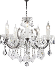 Maria Theresa 5 Light Crystal Chandelier - RUSTIC