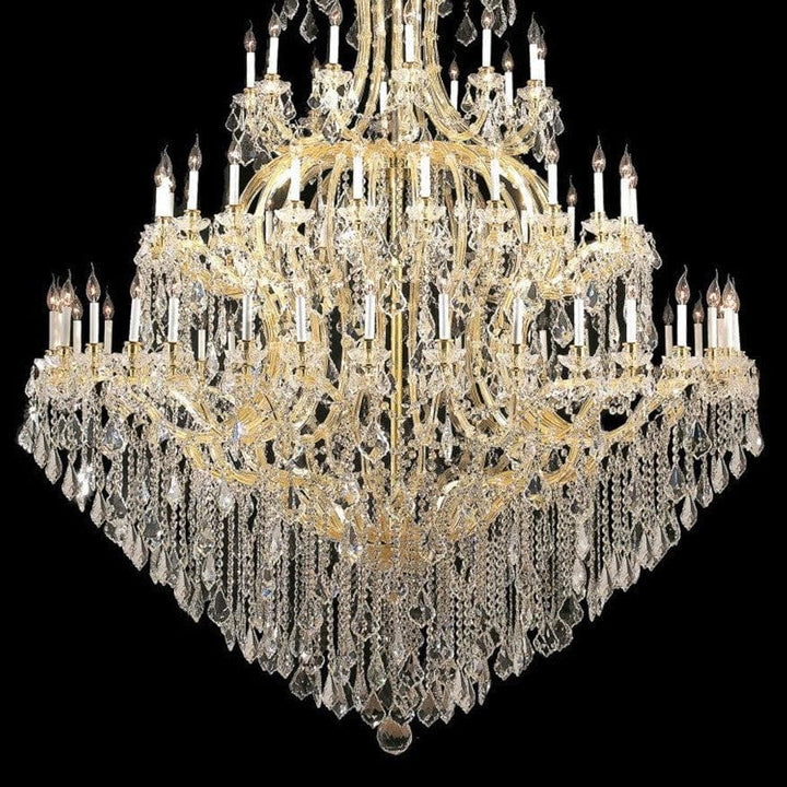 Maria Theresa Crystal Chandelier Royal 72 Light - GOLD