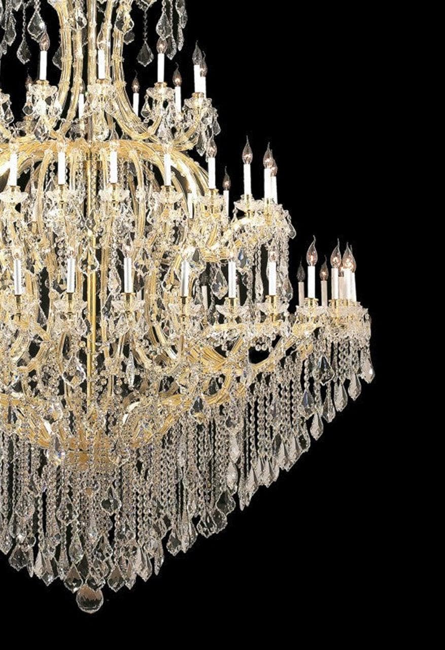 Maria Theresa Crystal Chandelier Royal 72 Light - GOLD