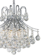 Cascade Chandelier - Width:50cm Height:46cm