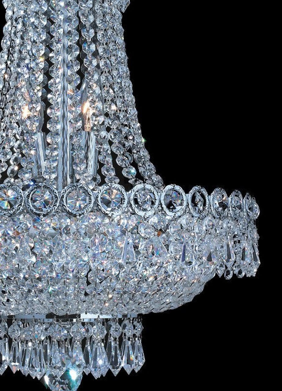 Empire Basket Chandelier - CHROME - 8 Light - Designer Chandelier Australia