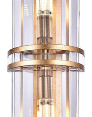 Ashton Collection - Wall Sconce - Antique Gold Finish