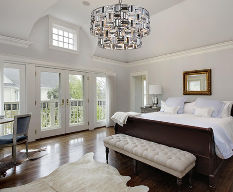 Aurora NewYork Pendant Chandelier - Two Tier - Width: 52cm