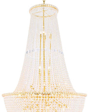 Empress Crystal Basket Chandelier - GOLD - 45 Light