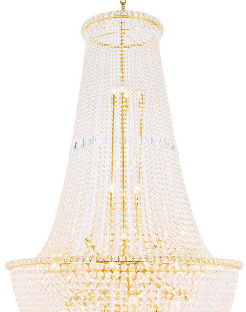 Empress Crystal Basket Chandelier - GOLD - 45 Light