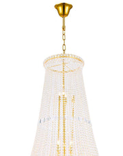 Empress Crystal Basket Chandelier - GOLD - 45 Light