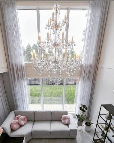 Bohemian Brilliance 24 Arm Crystal Chandelier- CHROME - Designer Chandelier Australia