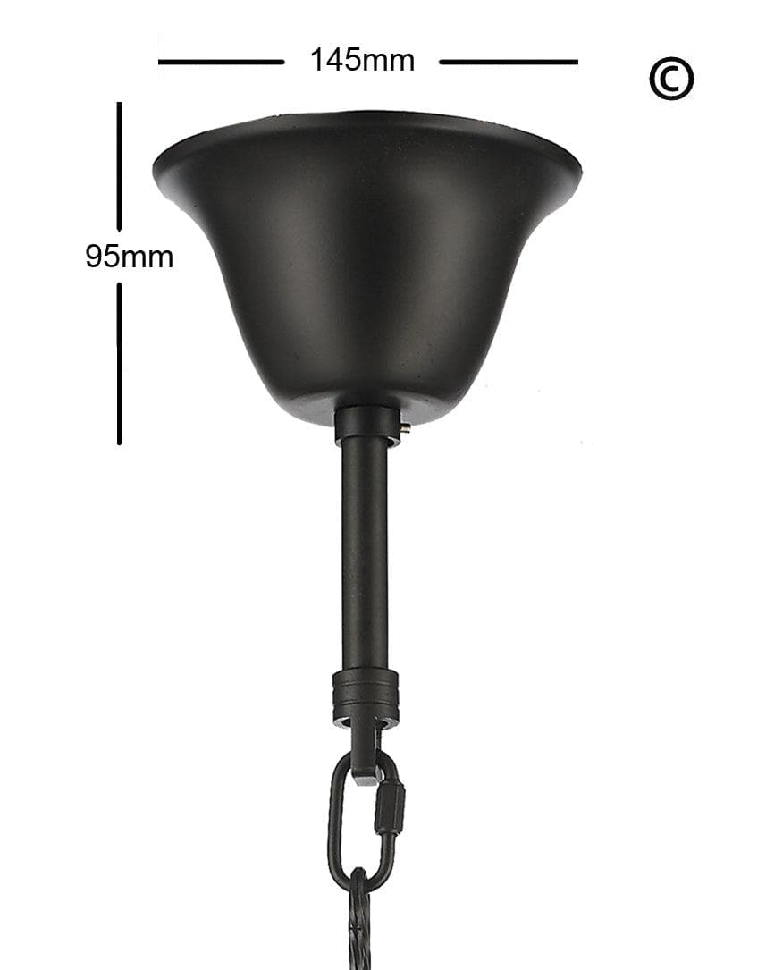 Hampton Orb - 8 Light - Dark Bronze - Designer Chandelier 