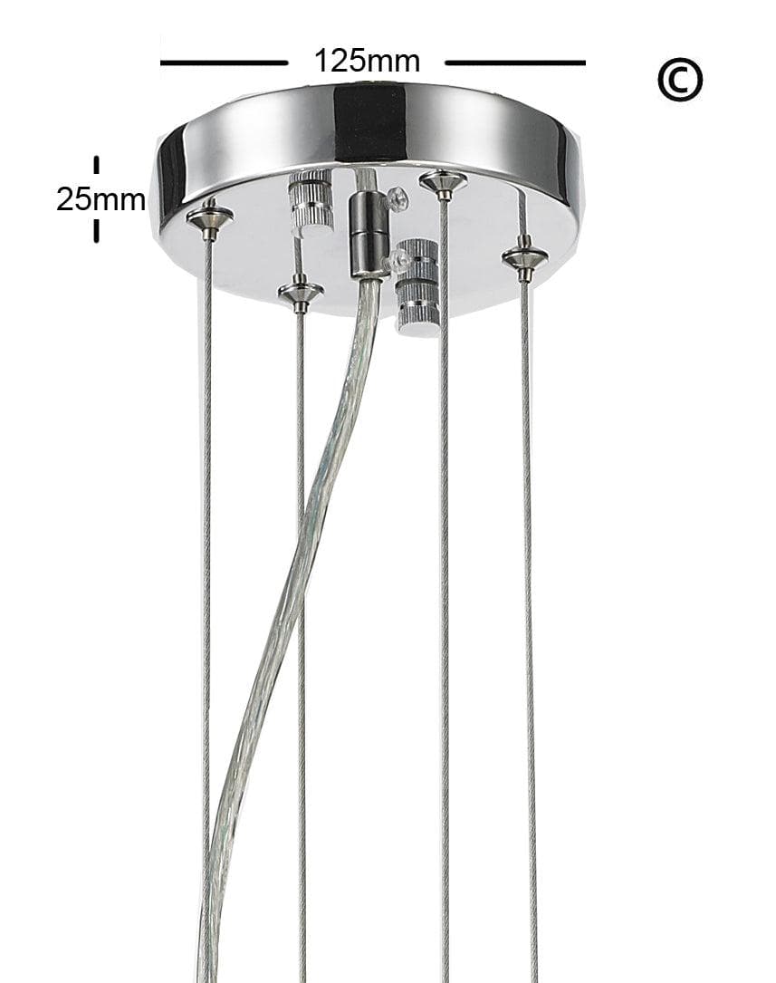 Modular Crystal Pendant - 40cm - Designer Chandelier 