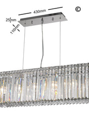 Modular Bar Light - 120cm - Designer Chandelier 