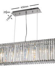 Modular Bar Light - 90cm - Designer Chandelier 