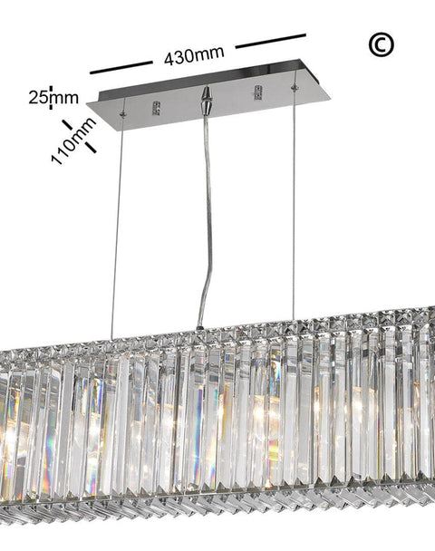 Modular Bar Light - 150cm - Designer Chandelier 
