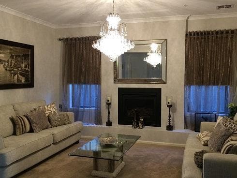 Cascade Chandelier - Width:64cm Height:72cm - Chrome - Designer Chandelier Australia