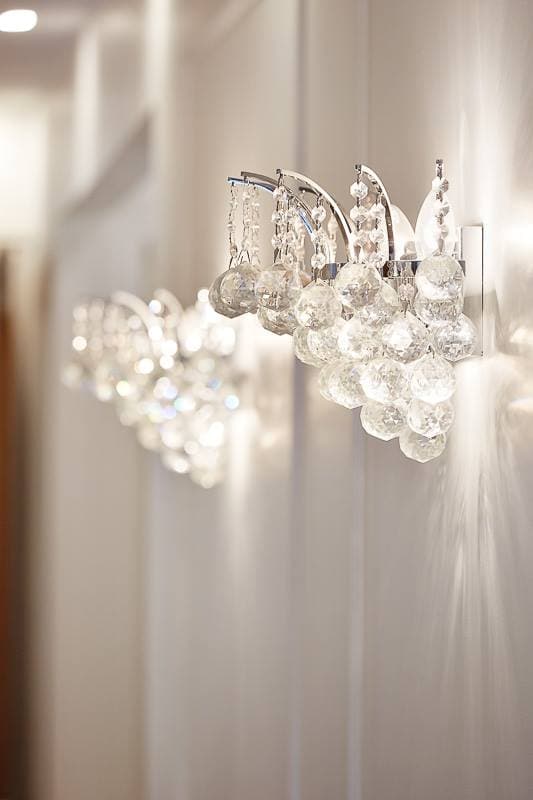 Cascading Empress Wall Sconce - Chrome - W:40cm - Designer Chandelier Australia