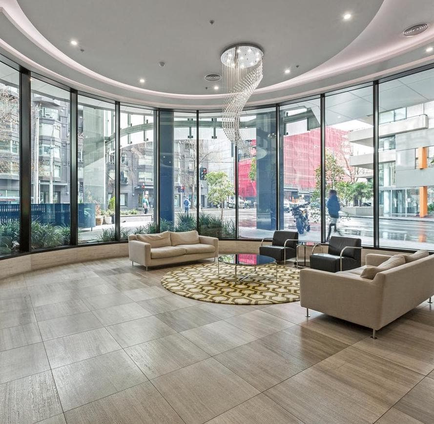 Contemporary Wave LED Chandelier - W:80cm H:260cm - Chrome - Designer Chandelier Australia