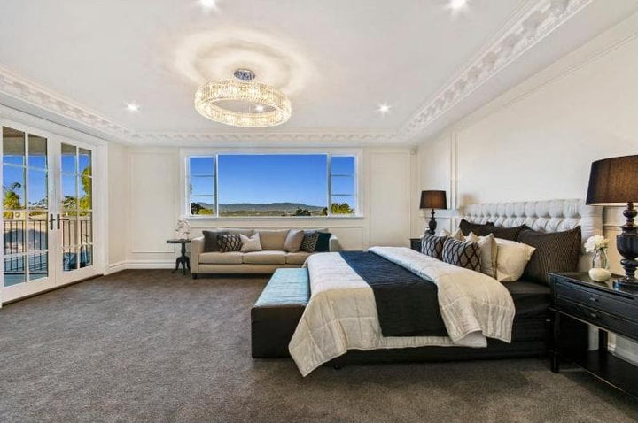 Crystocia - Halo Ring - W:100cm - Chrome