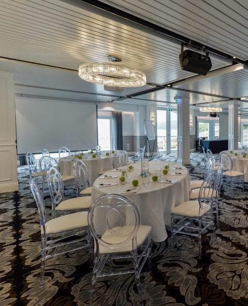 Crystocia - Halo Ring - W:120cm - Chrome