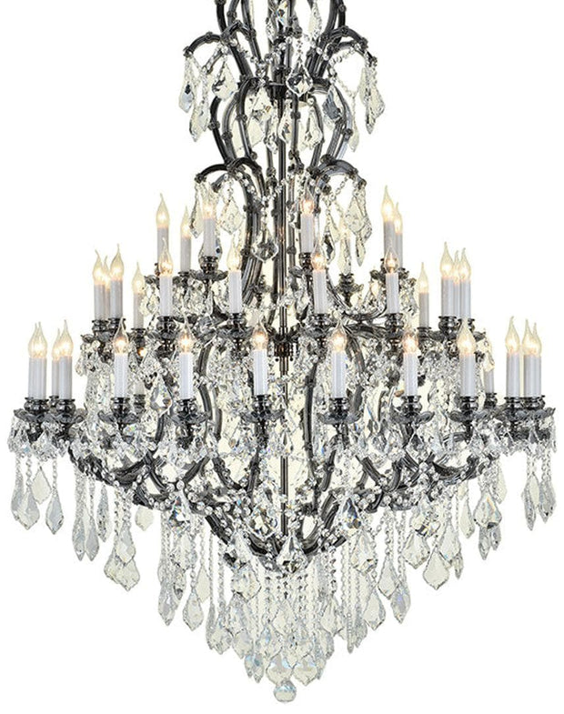 Maria Theresa Crystal Chandelier Royal 48 Light - Smoke Finish