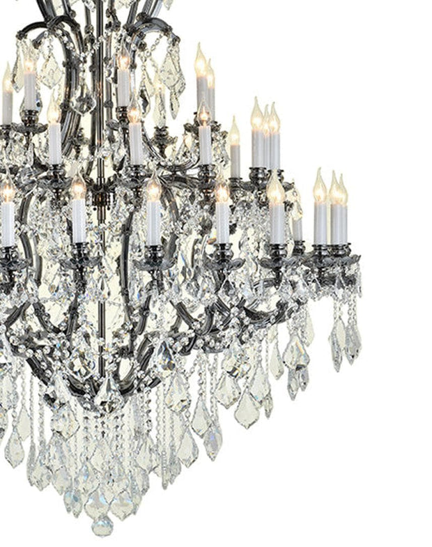 Maria Theresa Crystal Chandelier Royal 48 Light - Smoke Finish