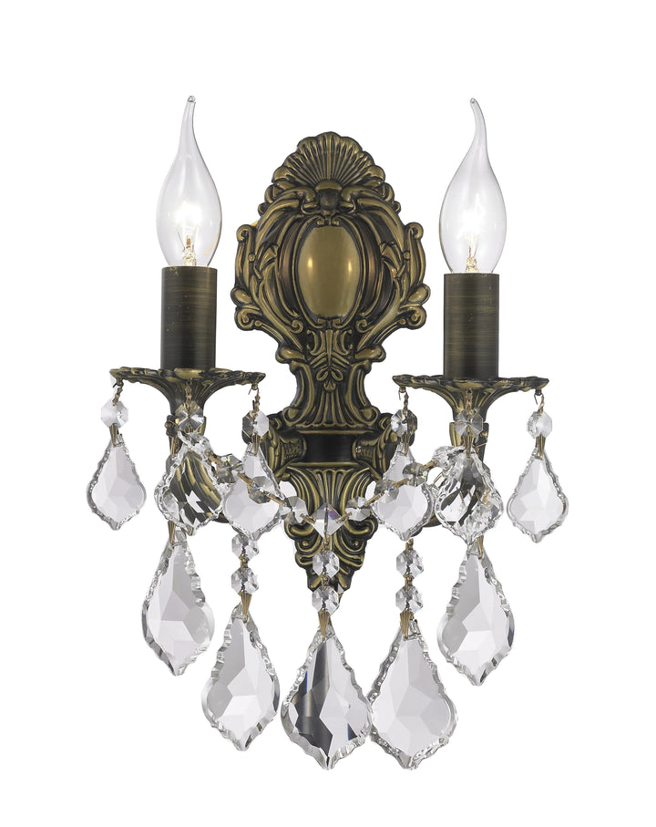 AMERICANA 2 Light Wall Sconce - Victorian - Antique Bronze Style - Designer Chandelier 