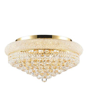 Royal Empress Flush Mount Basket Chandelier - GOLD - W:60cm - Designer Chandelier 