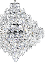 NewYork - Diamond Edge Crystal Pendant Light - 40cm