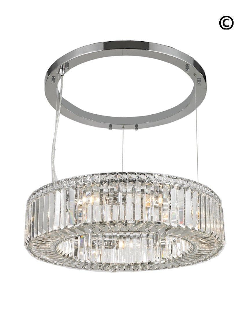 NewYork - Halo Ring - W:60cm - Designer Chandelier 
