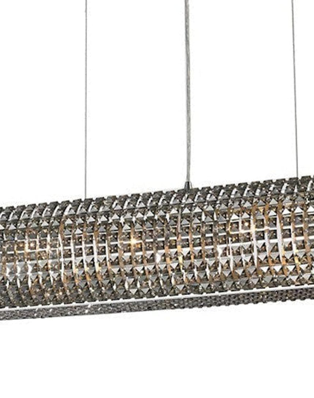 Infinity Bar Light - Smoke Crystal - W:120 H:18cm