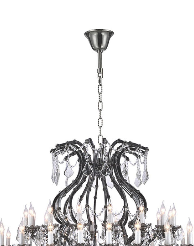 Maria Theresa Crystal Chandelier 48 Light- Smoke