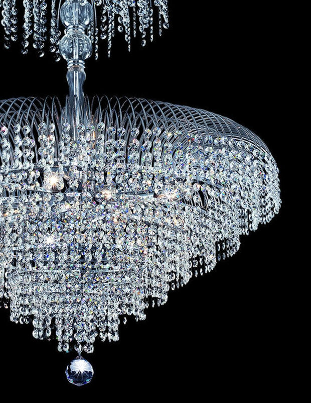 Waterfall Chandelier - Width:76cm Height:80cm