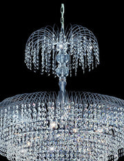 Waterfall Chandelier - Width:76cm Height:80cm