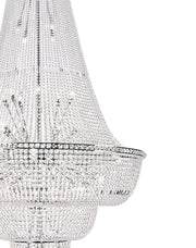 Empress Crystal Basket Chandelier - CHROME - Lights: 76
