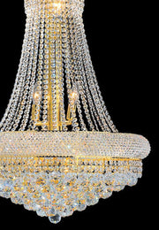 Royal Empress Basket Chandelier - GOLD - W:60cm