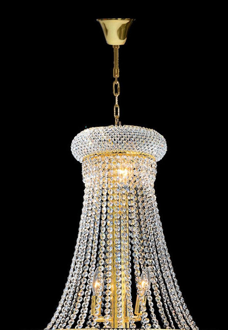 Royal Empress Basket Chandelier - GOLD - W:60cm - Designer Chandelier Australia