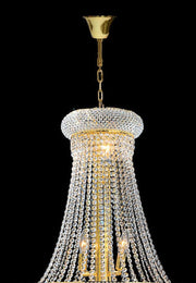 Royal Empress Basket Chandelier - GOLD - W:60cm