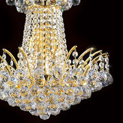 Cascading Empress Chandelier - 4 Light Gold - W:40cm (BH2)