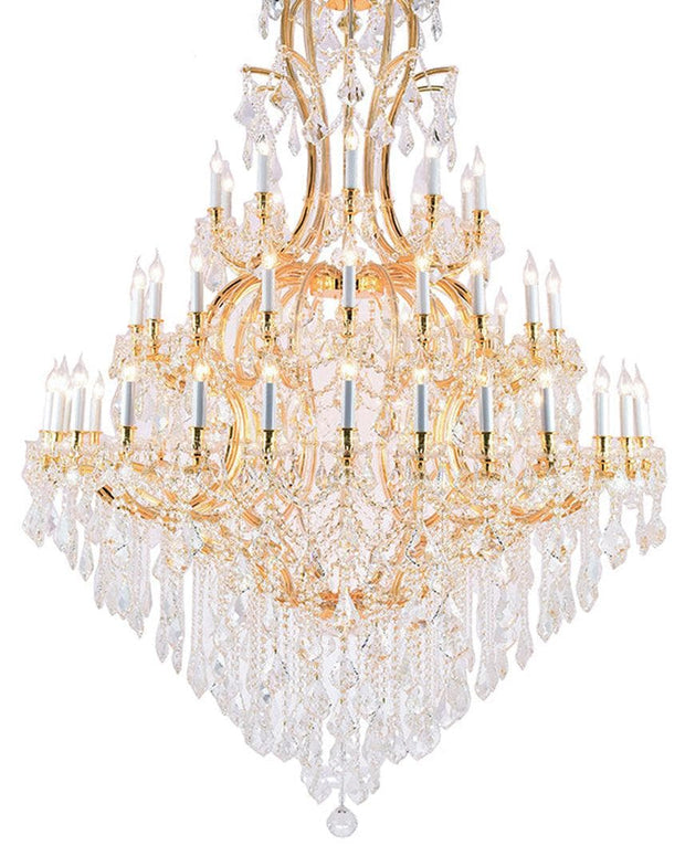 Maria Theresa Crystal Chandelier Royal 60 Light - GOLD