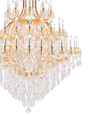 Maria Theresa Crystal Chandelier Royal 60 Light - GOLD