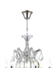 Maria Theresa Crystal Chandelier Grande 7 Light - CHROME