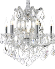 Maria Theresa Crystal Chandelier Grande 7 Light - CHROME