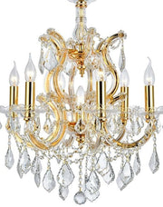 Maria Theresa Crystal Chandelier Grande 7 Light - GOLD